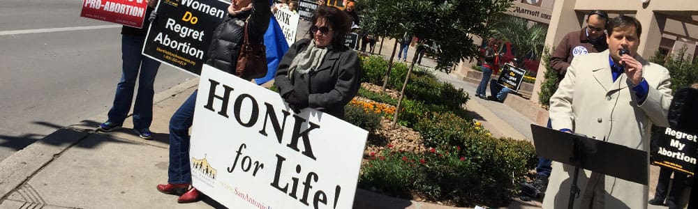 Rinaldi Defends Texas Right to Life