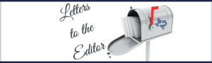 Letters to the Editor, Week of August 15