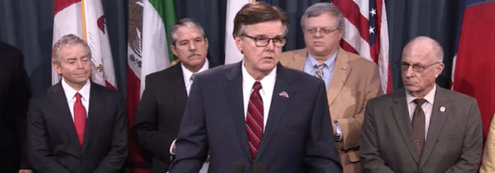 Lt. Governor Dan Patrick War Chest worth far more than Opponent's