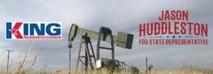 Huddleston Hustling in Campaign Against Ken King