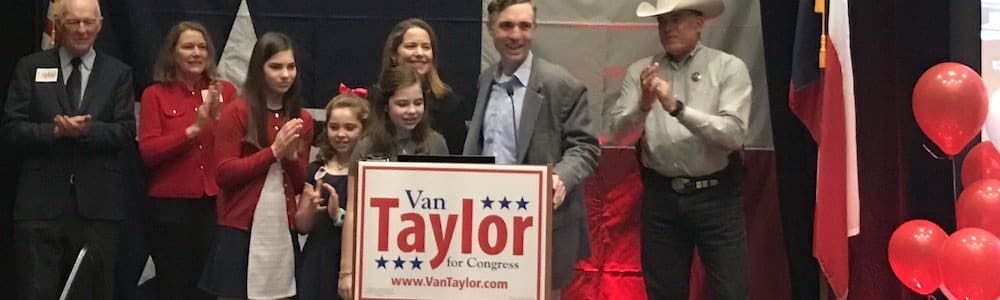 Van Taylor Keeps 3rd Congressional District Red