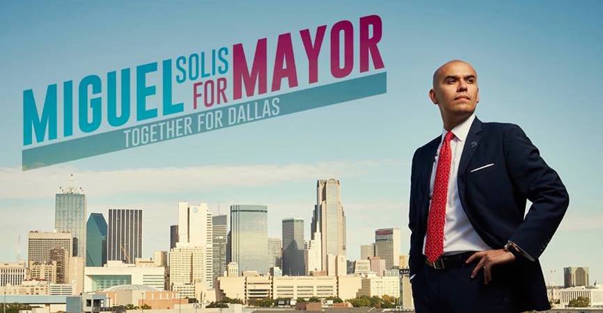 Miguel Solis Announces Bid for Dallas Mayor