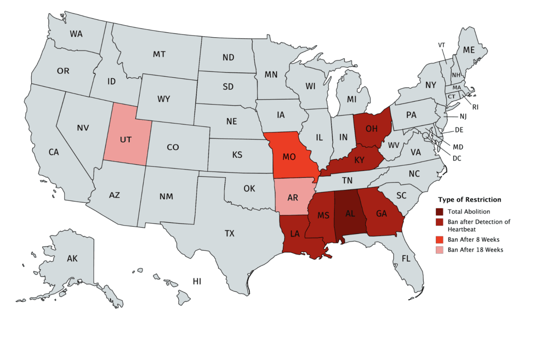 Texas Falling Behind in Fight for the Unborn Texas Scorecard