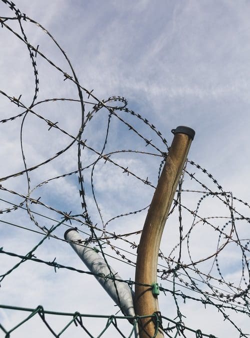 Texas National Guard Places Concertina Wire Along New Mexico Border