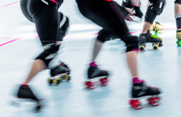 Young roller derby competitors skate into next chapter of their lives