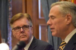 Abbott and Patrick at Odds Over the Necessity of a Fourth Special Session