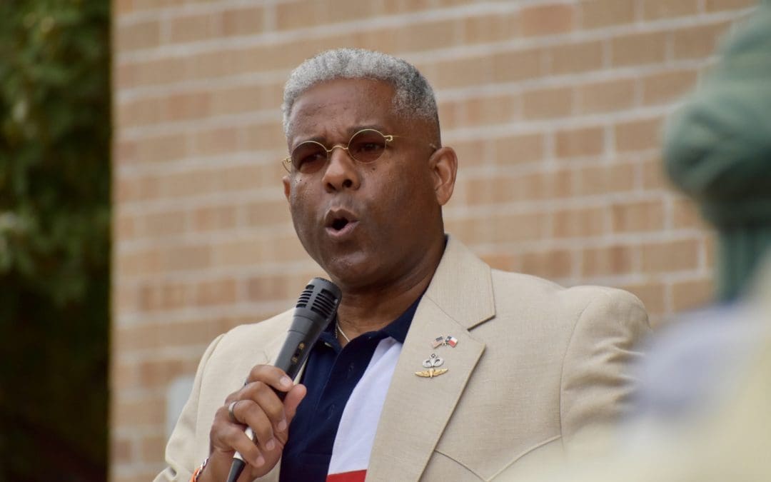Newly Elected Texas GOP Chairman Allen West Stands up for Monuments, Opposes Mask Mandates