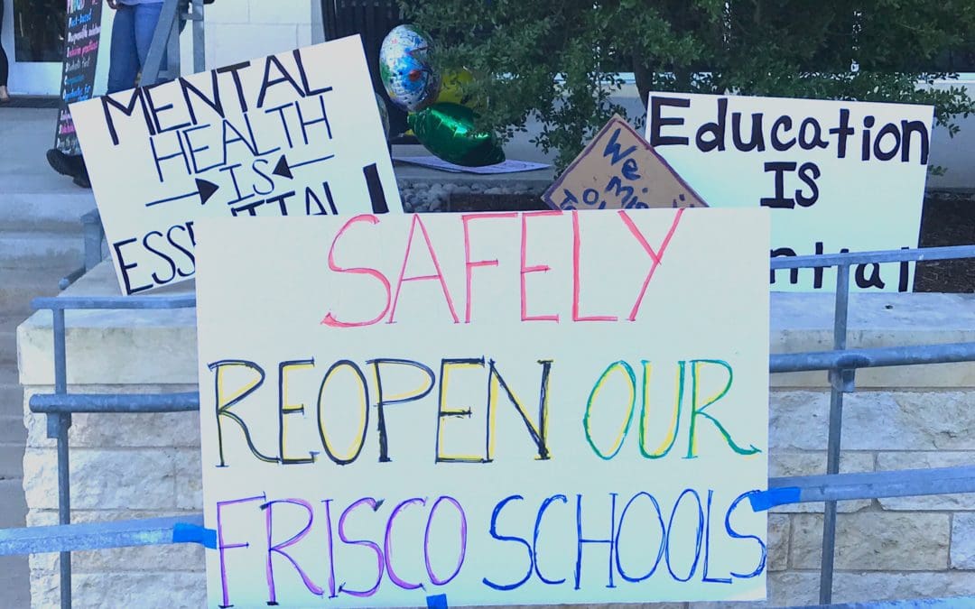 North Texas Parents Rally to Open Schools