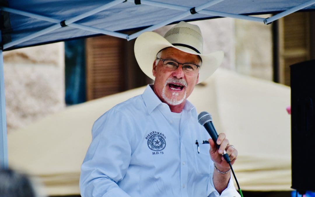 Biedermann Pledges Legislation to Take Back Control Over Alamo