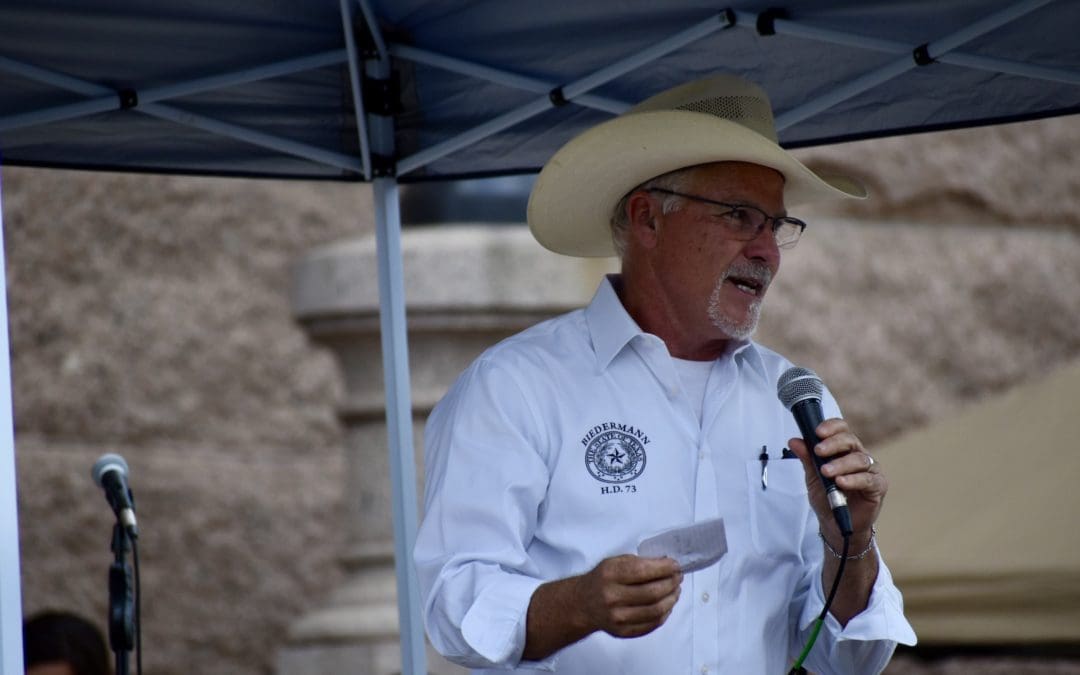 Biedermann Files Texas Secession Referendum Bill