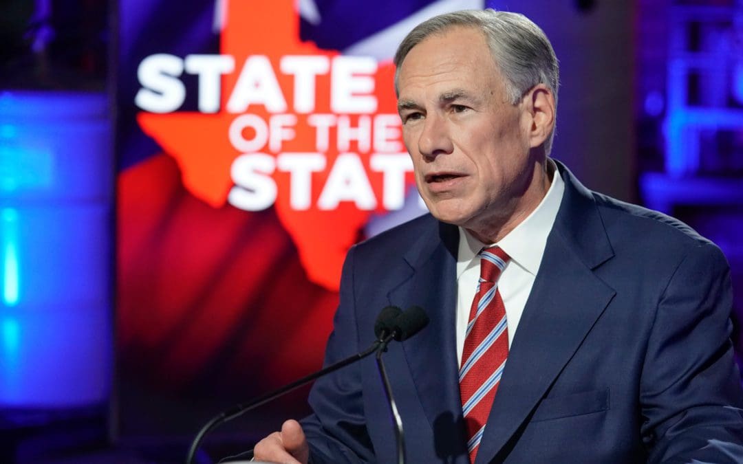 Gov. Greg Abbott to Hold Latest State of the State Address in Over 30 Years