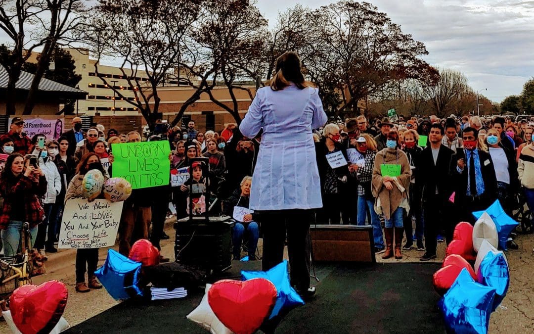 Dickson: Citizens Show Up to First Lubbock March for Life