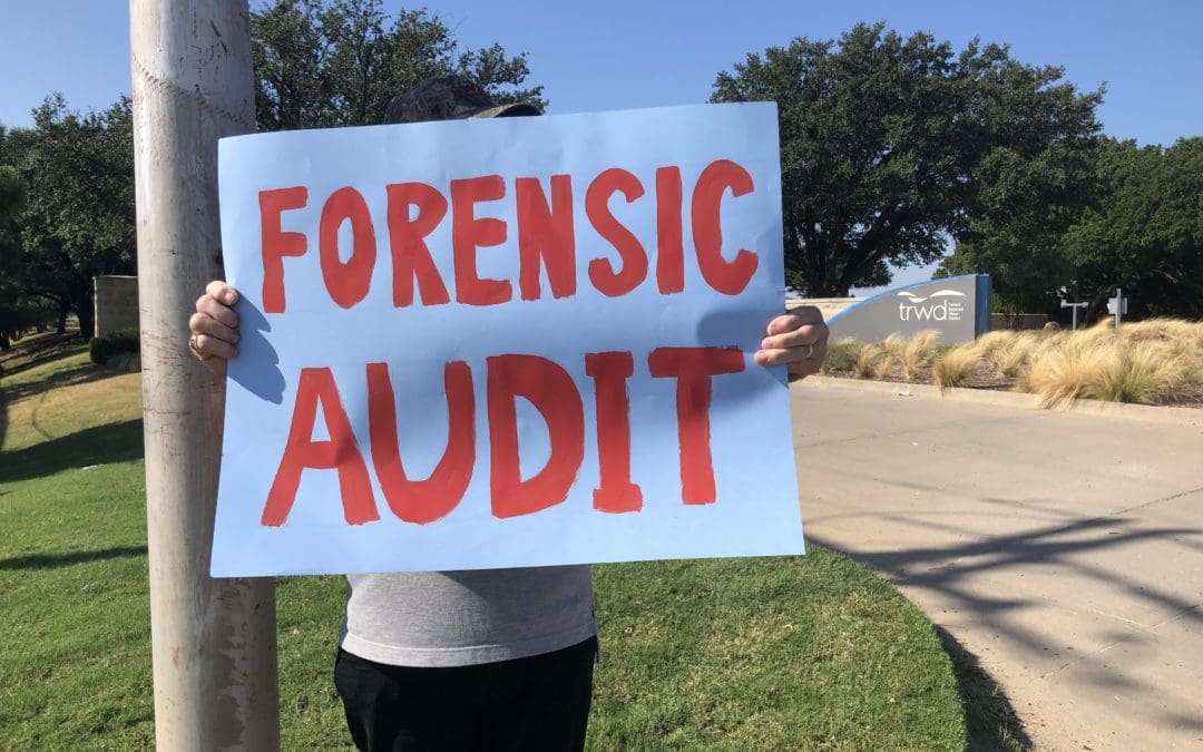 Citizens Push for Forensic Audit of Tarrant Regional Water District