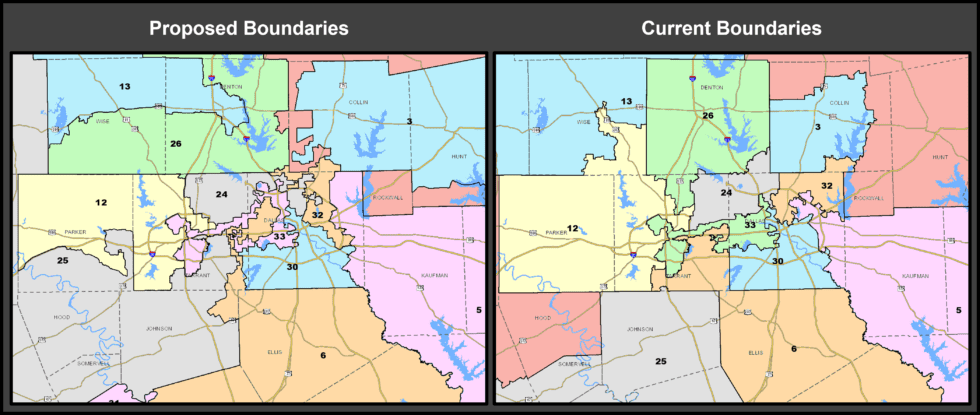 First Look At Proposed Congressional Redistricting Maps - Texas Scorecard