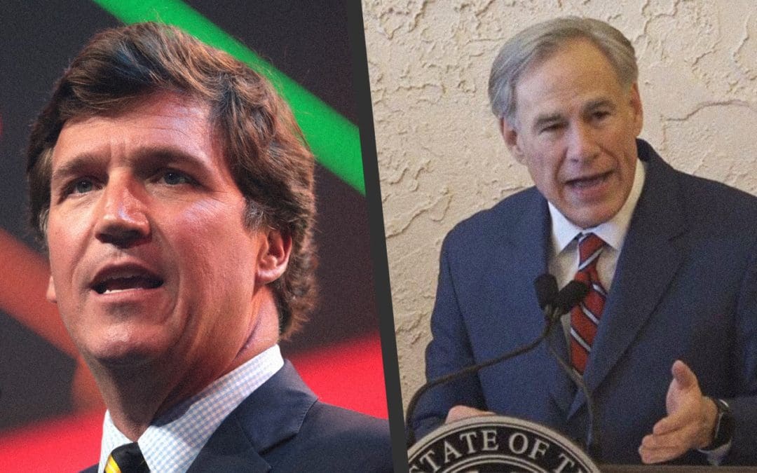 Tucker Carlson Calls Out Gov. Greg Abbott for Inaction on Southern Border