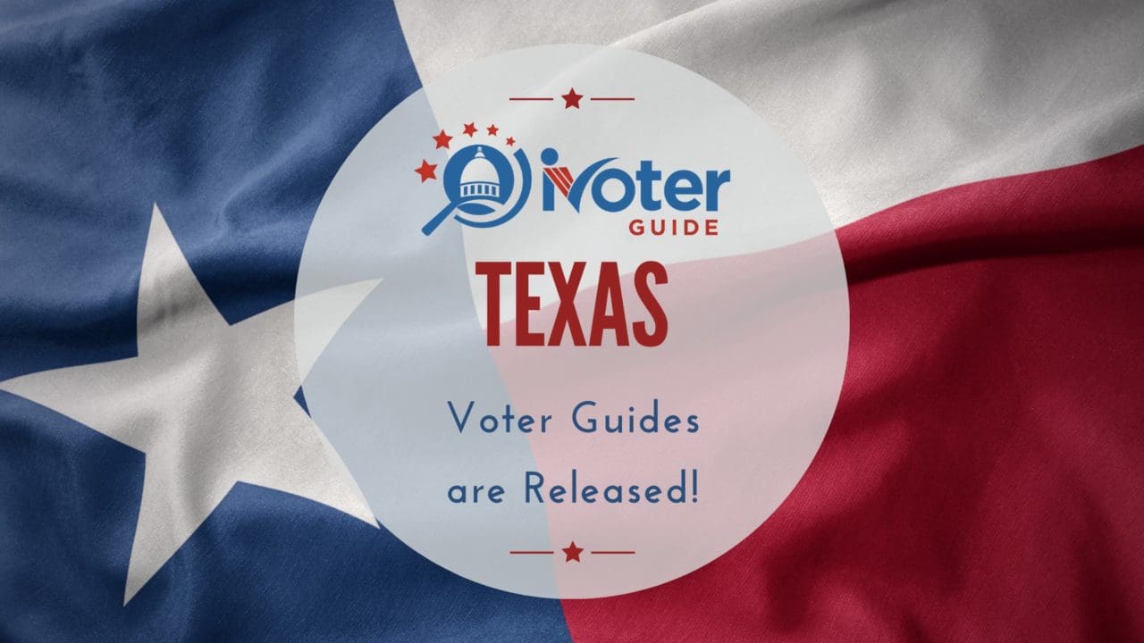 iVoterGuide Releases Candidate Evaluations Texas Scorecard