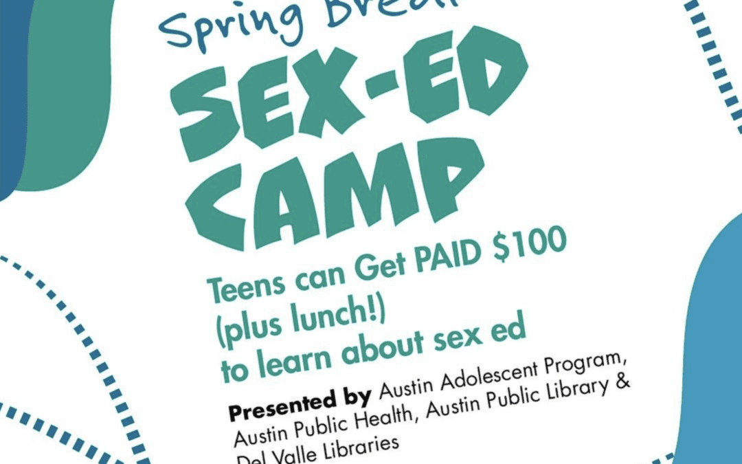 Austin Public Library Offering Teens $100 to Attend ‘Sex-Ed Camp’