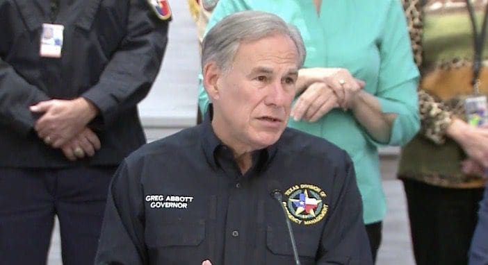 Gov. Abbott Reneges on Guarantee That Power Will Stay on During Upcoming Storm