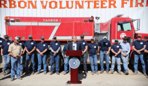 Texas Attorney General Hosts Press Conference on Ravaging Wildfires
