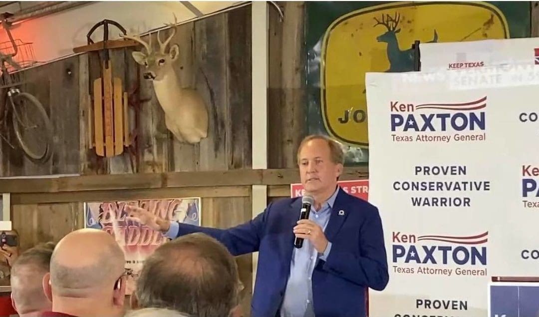 Texas Attorney General Ken Paxton Wins Re-Election