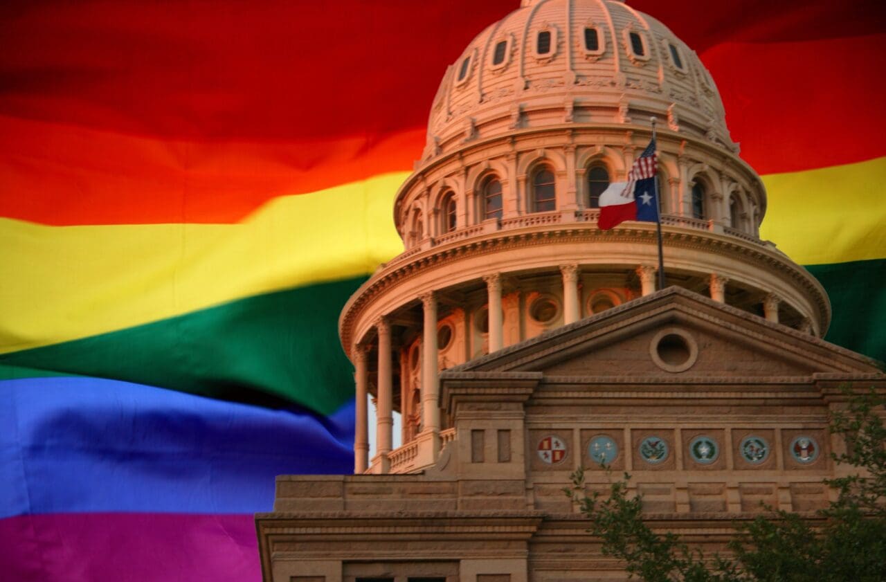 Y All Answered Honoring LGBTQ Groups At The Capitol Texas Scorecard   Pride Flag 1280x841 