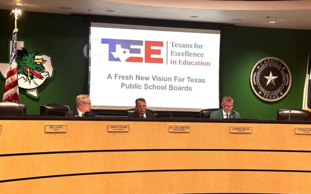 Carroll ISD Considers Texans for Excellence in Education as TASB Alternative