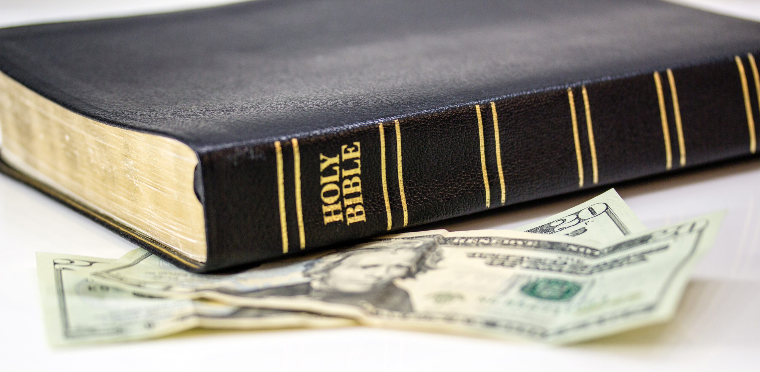 bible and money