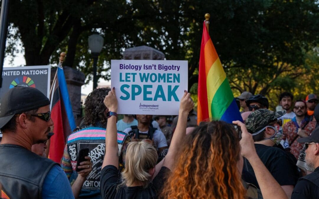 Women Rally Against the Dangers of Transgender Ideology