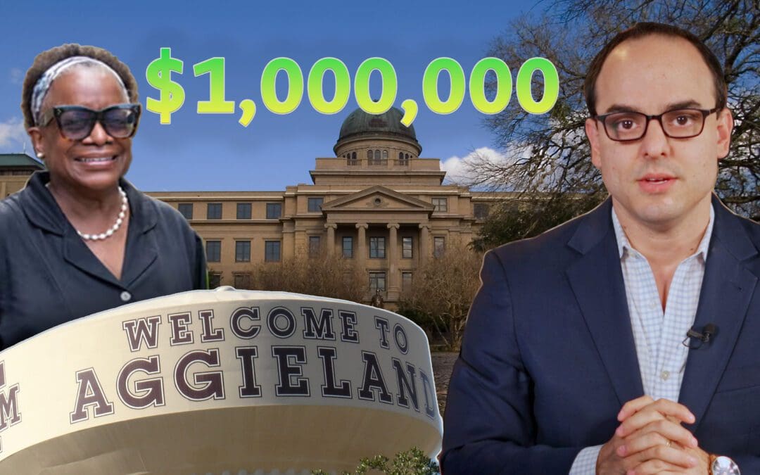 A Liberal Texas Professor Paid $1 Million for Not Being Hired