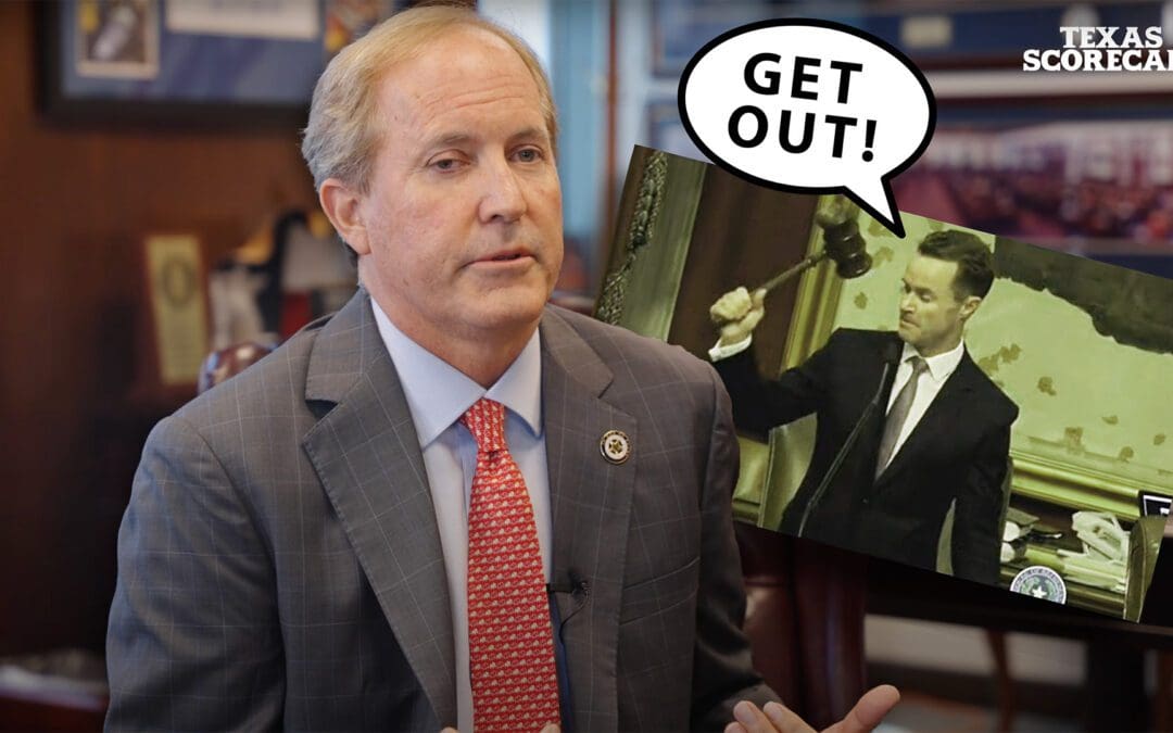 Left-wing Speaker Kicks AG Paxton Out Of The Texas House