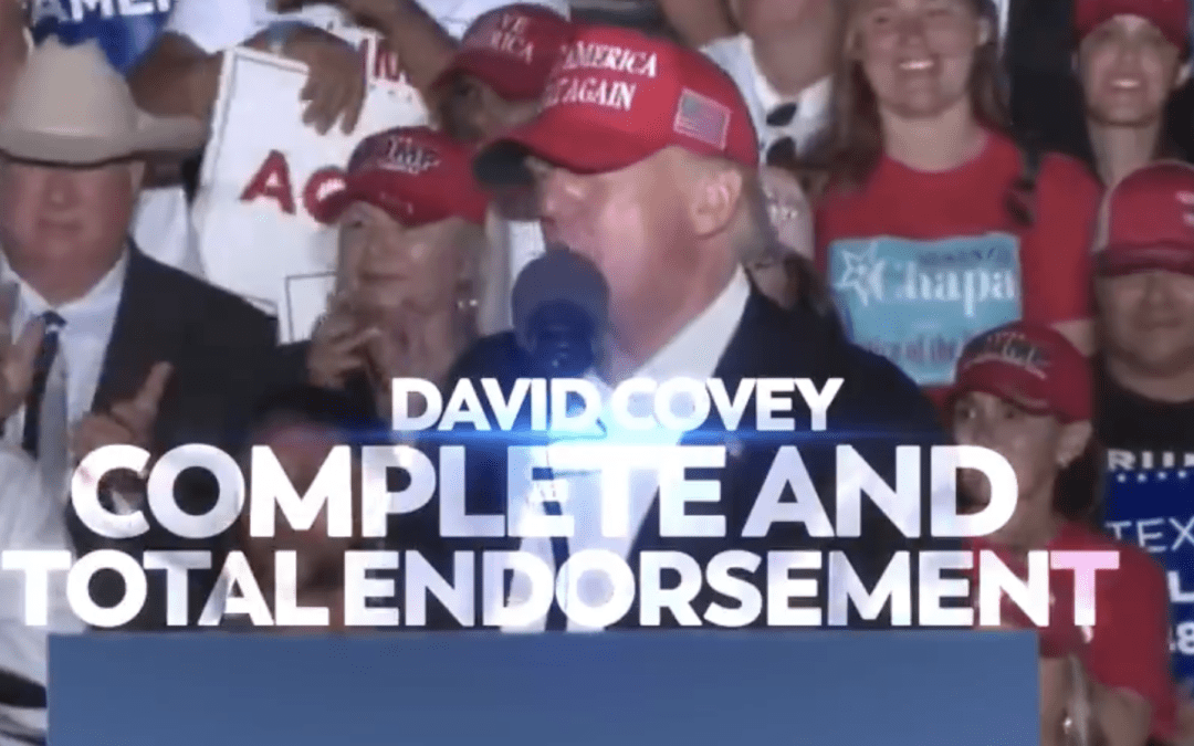School Freedom Fund Releases TV Ad Supporting Trump-Endorsed David Covey