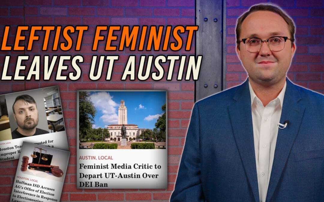4/19/24 Leftist Feminist Professor LEAVES UT Austin