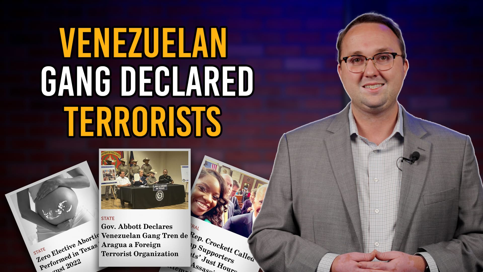 9/17/24 Venezuelan Gang Declared Terrorists - Texas Scorecard