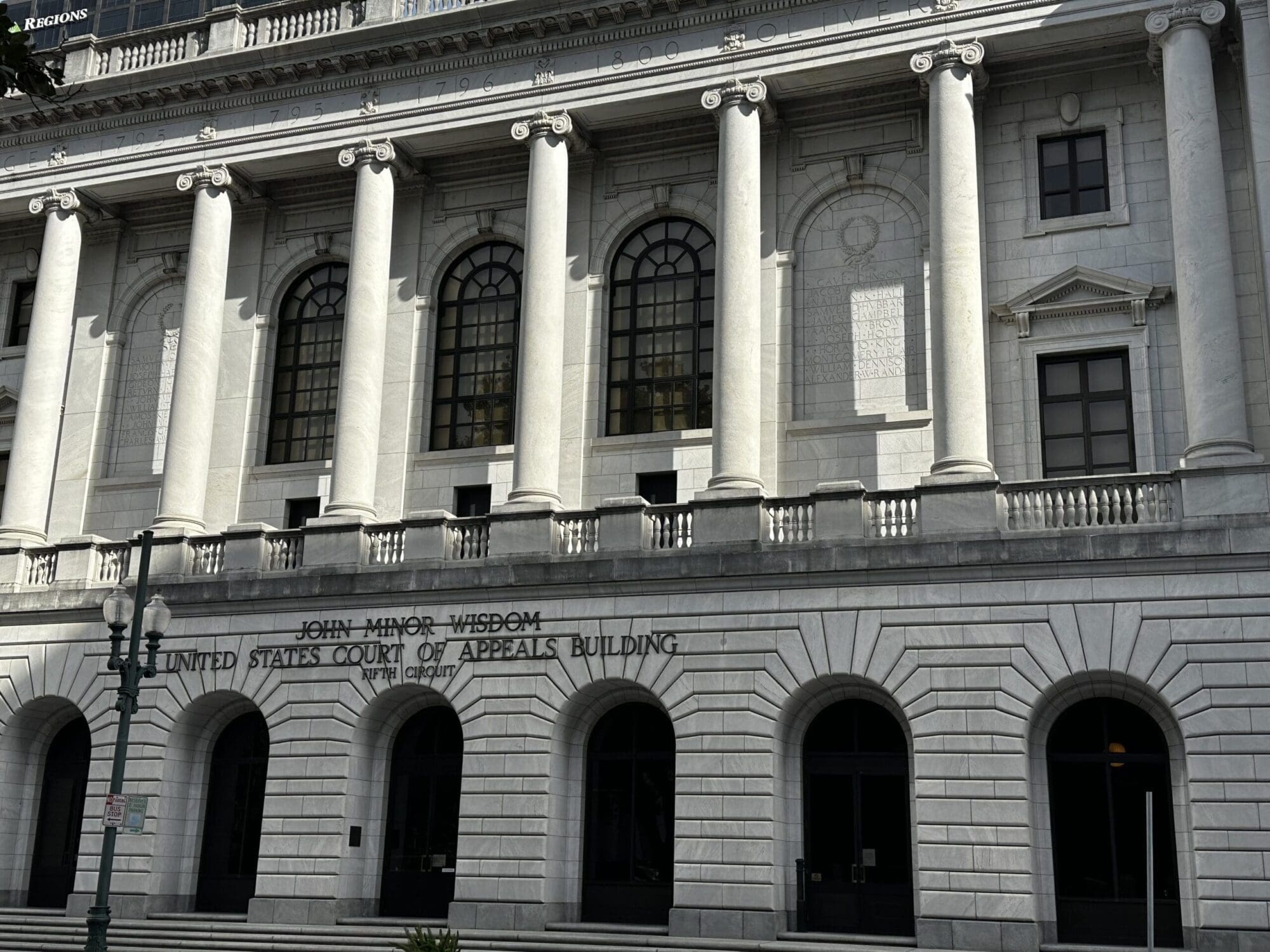 Fifth Circuit Court of Appeals in New Orleans