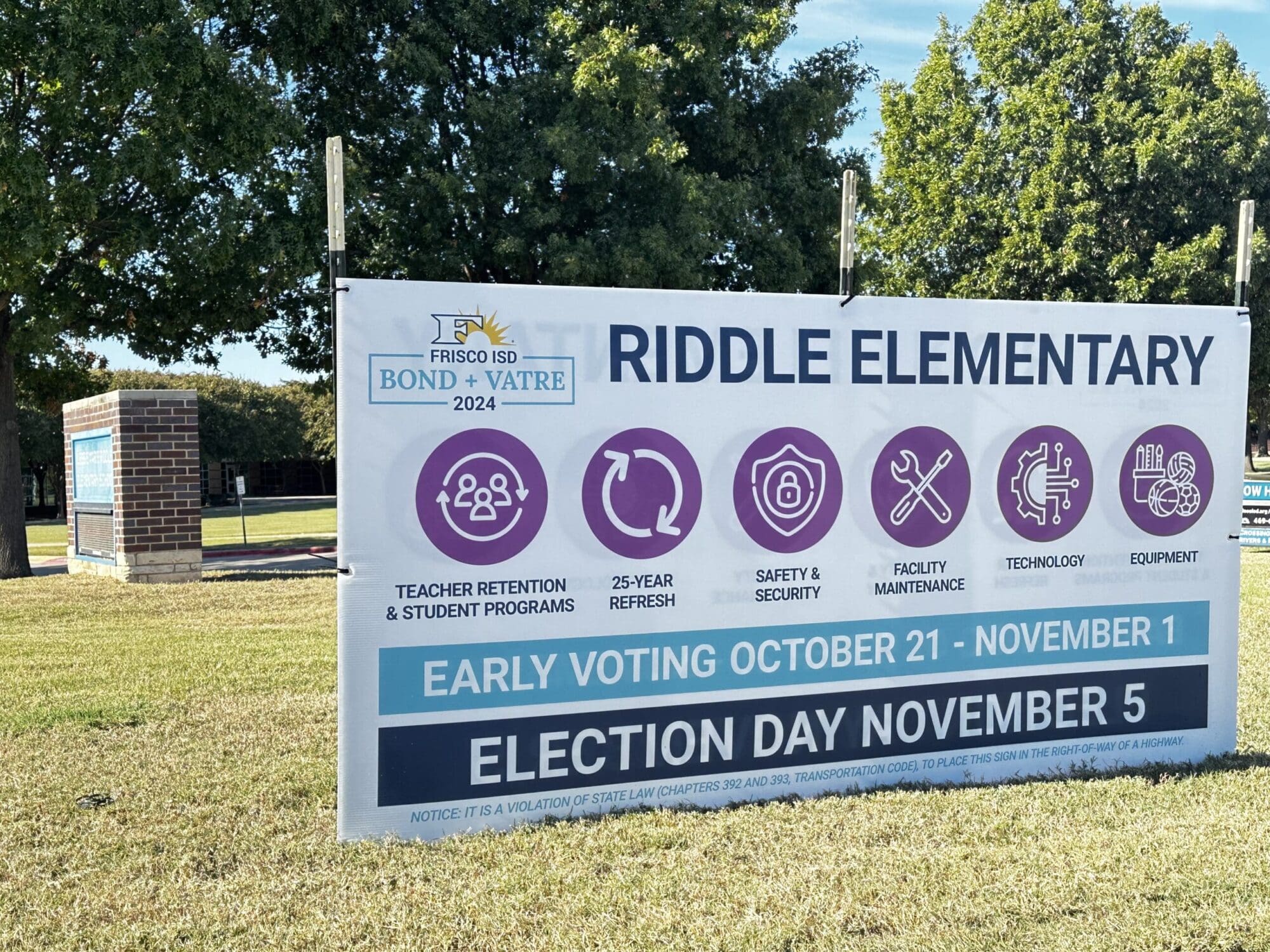 Frisco ISD Asks Voters to Approve Billion Dollar Bonds Plus Tax