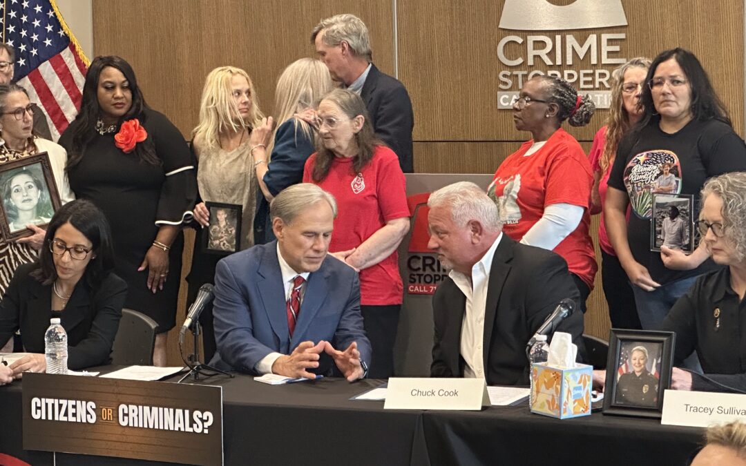 Gov. Greg Abbott Pushes Bail Reform Constitutional Amendment
