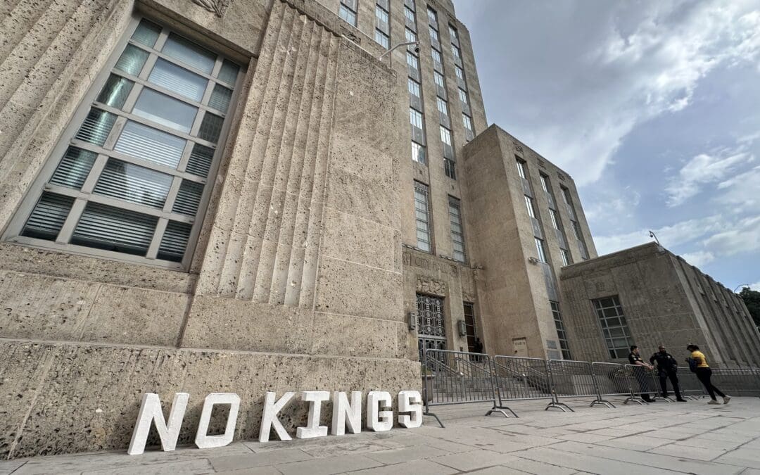 Anti-Trump ‘No Kings’ Protests Kick Off Across Texas