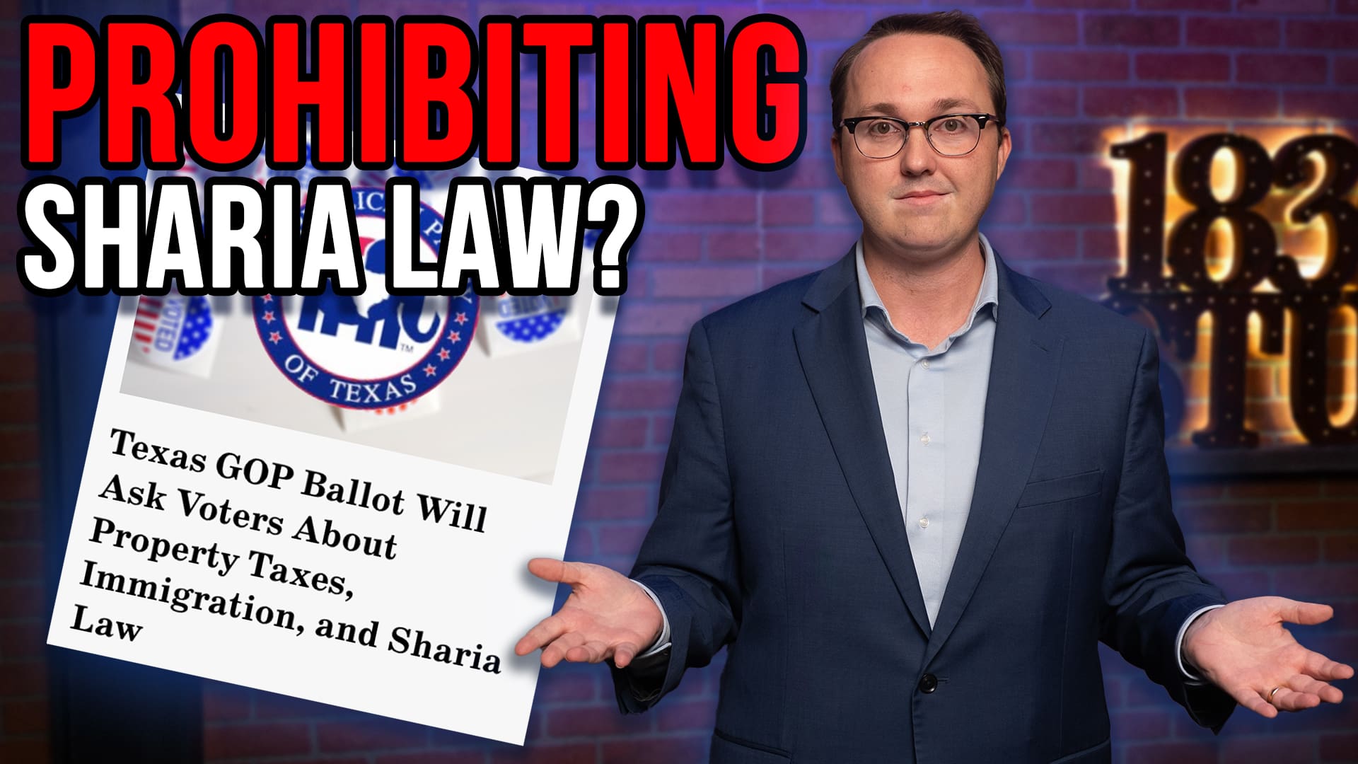 9/8/25 Prohibiting Property Taxes…and Sharia Law - Texas Scorecard