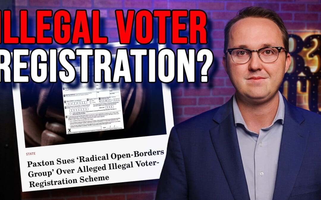 11/10/25 Illegal Voter Registration Outside the DMV?