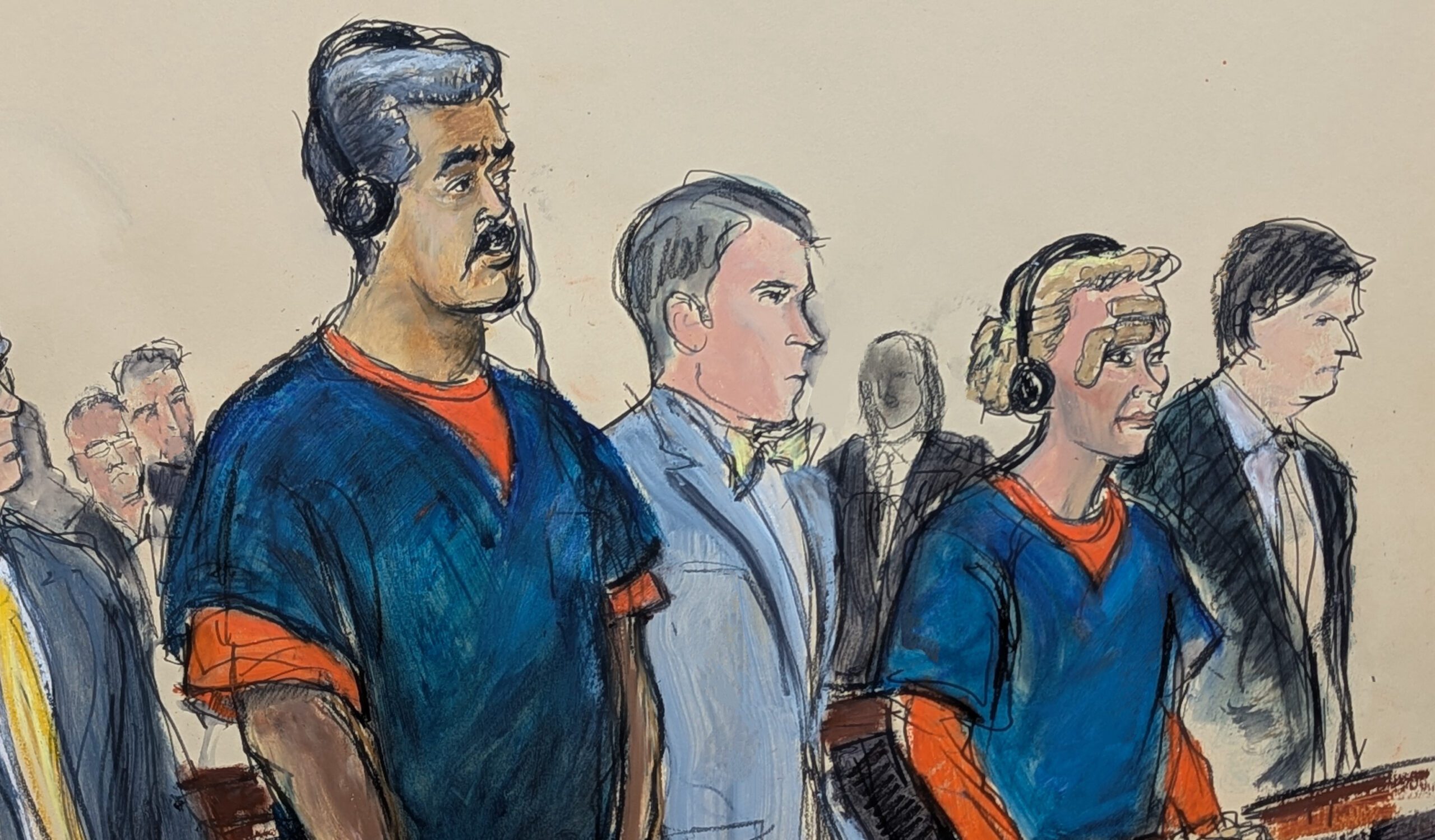 Nicolas Maduro, Mark Donnelly, Cilia Flores, Andres Sanchez