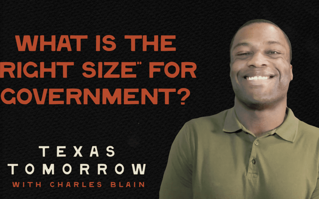 What is the “Right Size” for Government?