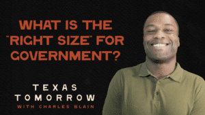 What is the “Right Size” for Government?