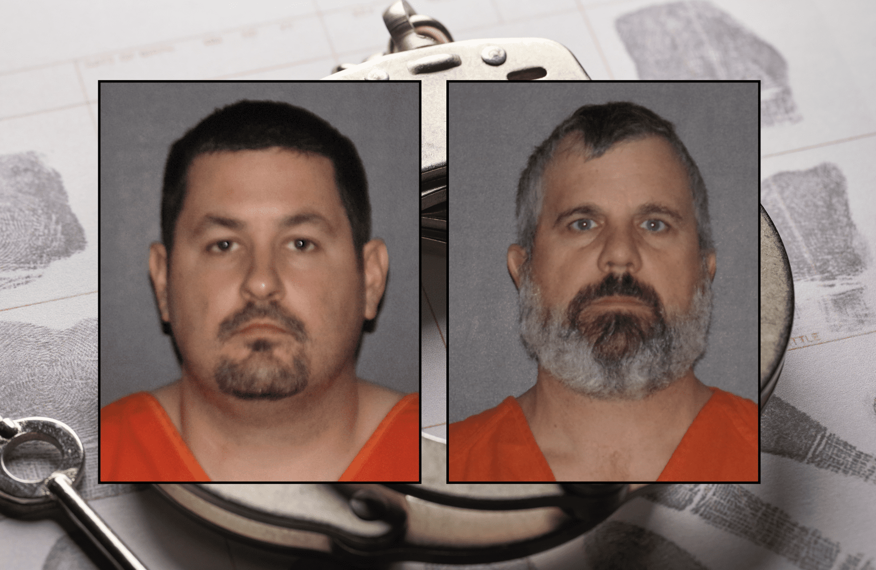 Nation and Wilcox mug shots