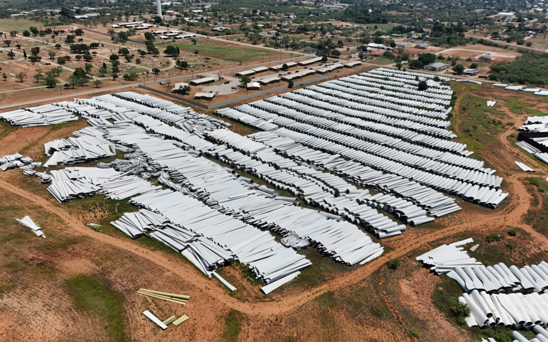 AG Paxton Sues Recycling Company for Illegally Disposing Wind Turbine Blades 