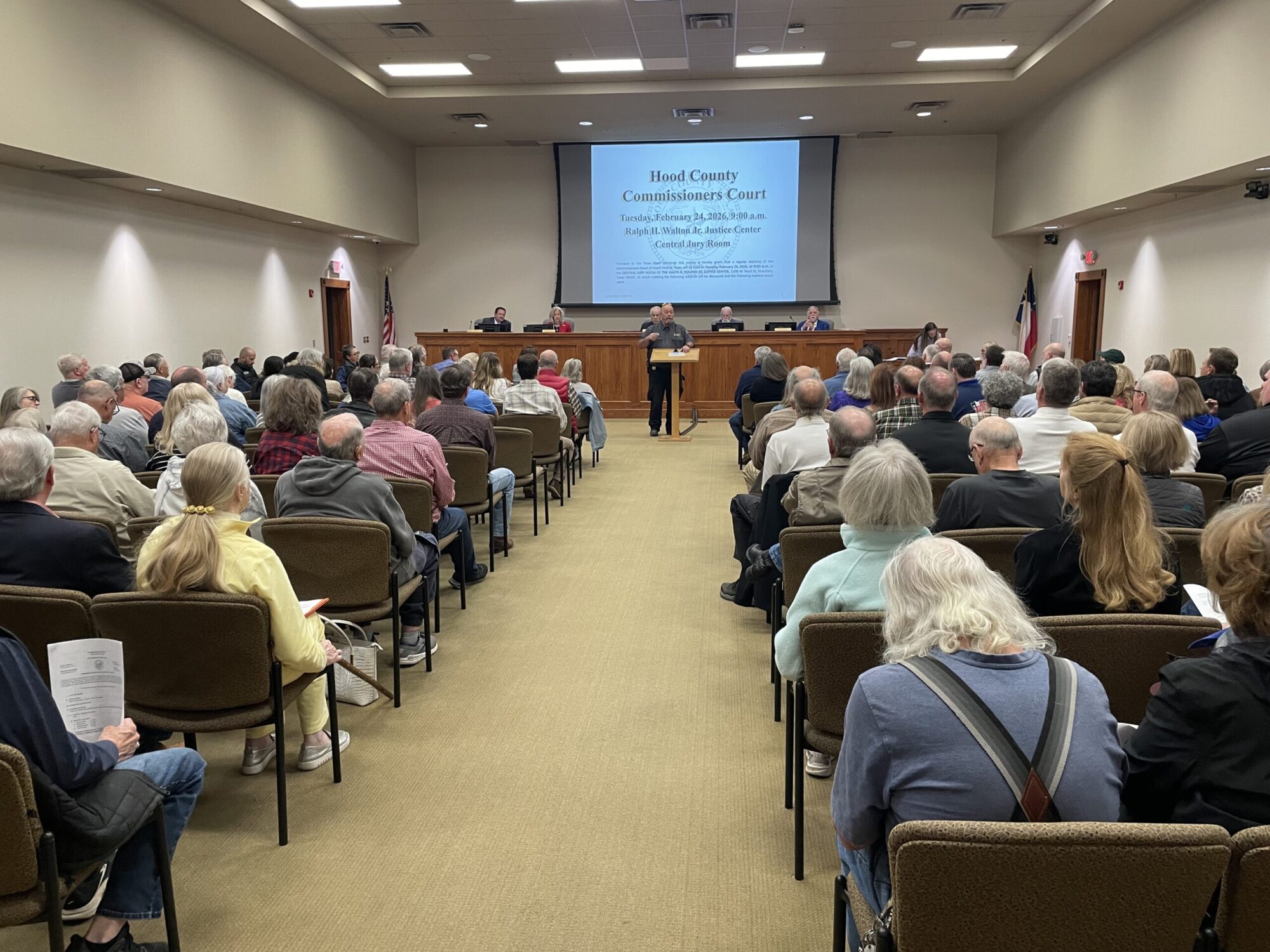 Hood County Commissioners Court Meeting