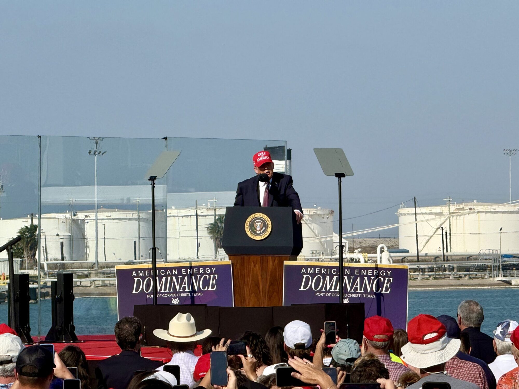 President Donald Trump in Corpus Christi