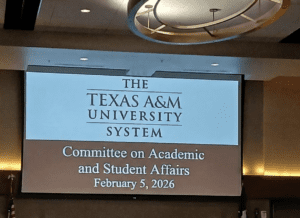 TAMU Regents Authorize Core Curriculum Review Committees at Individual Campuses