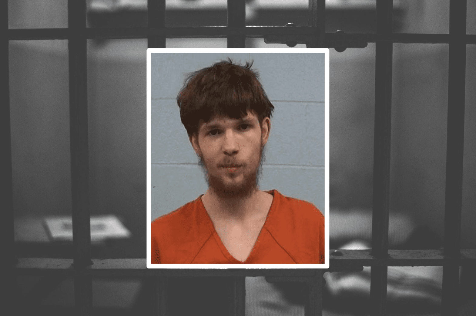 James Wesley Burger with Prison Bars