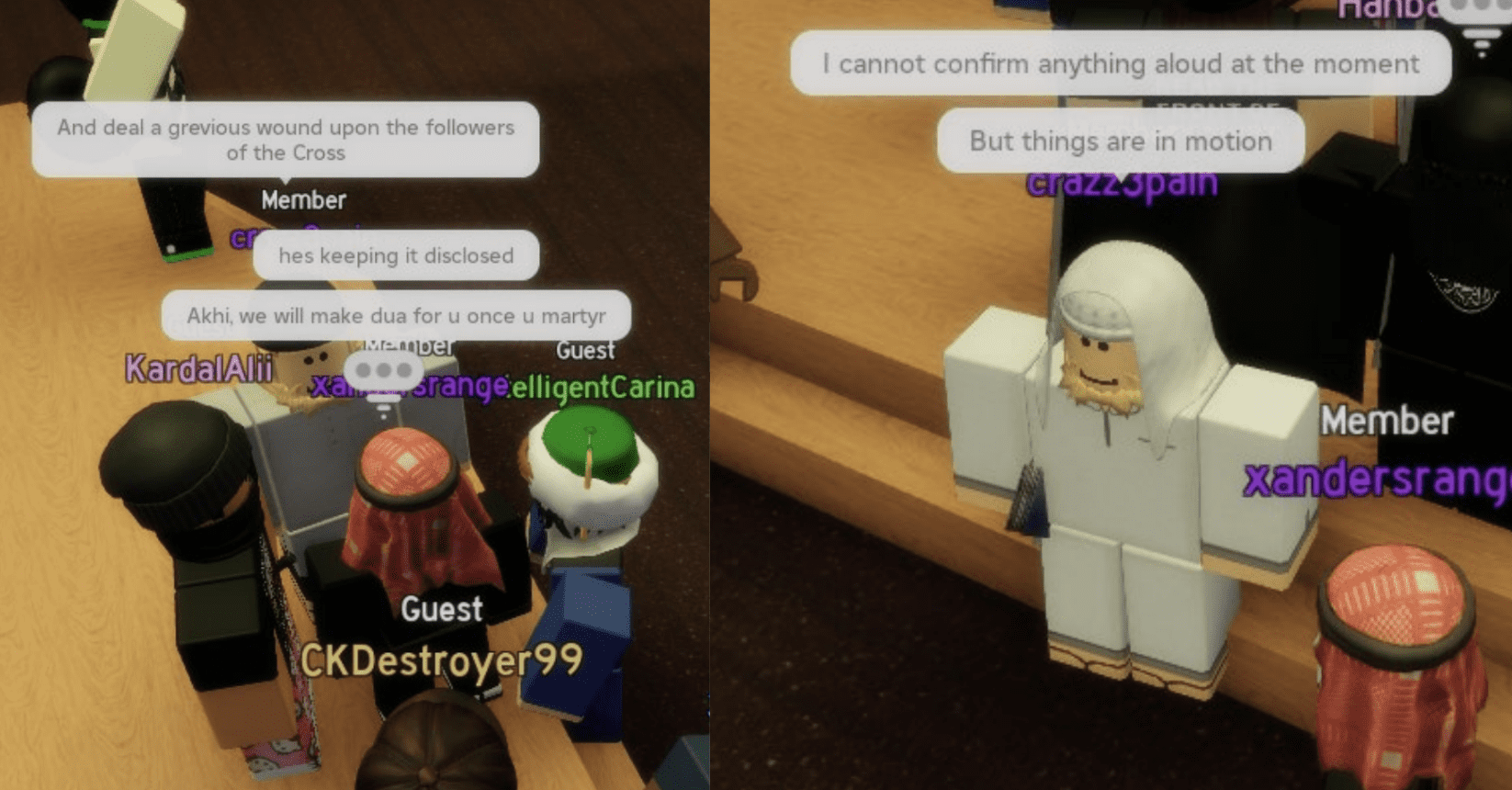 Roblox Terrorist Threats