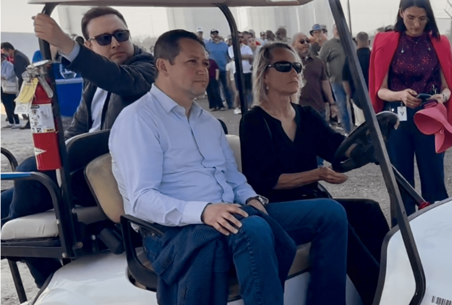 Tony Gonzales Golf Cart